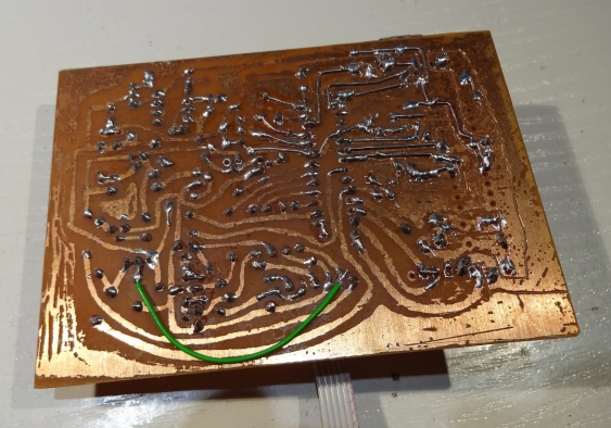 Reworked PCB