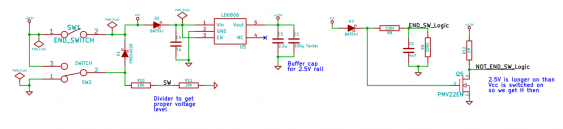 schematic for power supply and switches