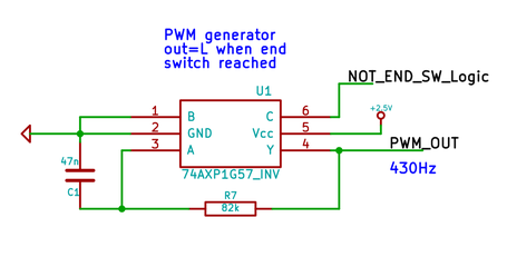 schematic for PWM generator
